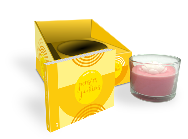 Coffret Bougie - Mon petit rituel - Pensées positives