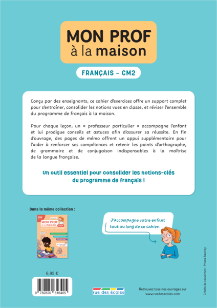 Mon prof à la maison - Français CM2