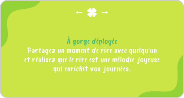 Mon petit moment - Bonheur