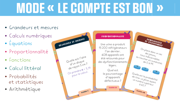 Les Jeux du Brevet : Mathématiques