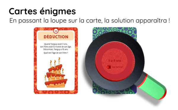 J'entraîne ma logique en jouant - 7 ans et plus