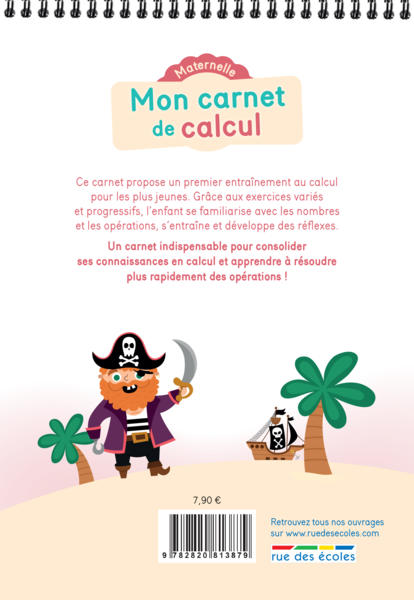 Mon carnet de calcul - Maternelle
