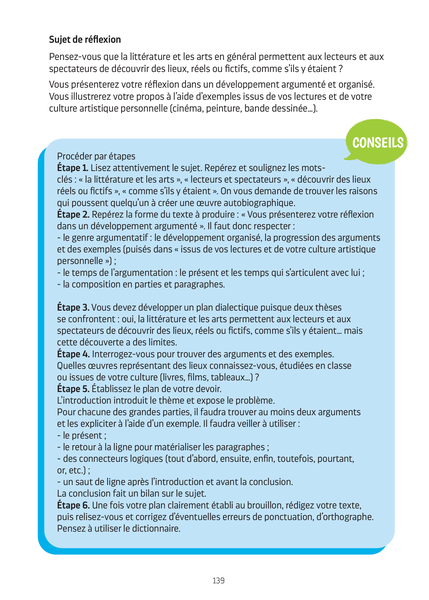 Annales Brevet - Français - 3e - 2026