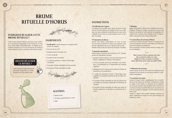 Le grimoire de l'apprentie sorcière