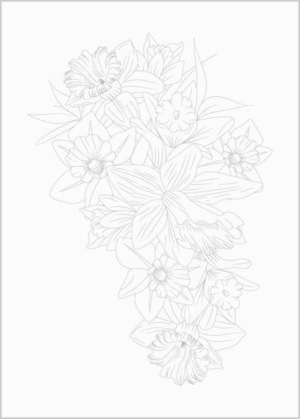 Mes affiches créatives - Compositions florales