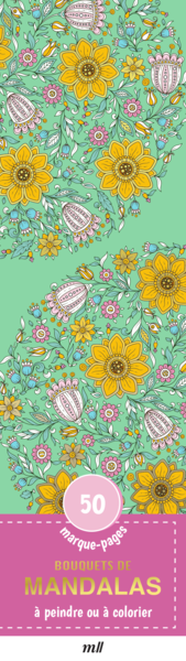 Marque-pages - Bouquets de mandalas