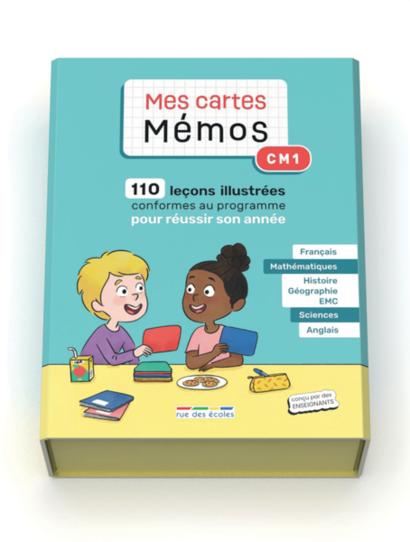 Mes cartes mémo CM1