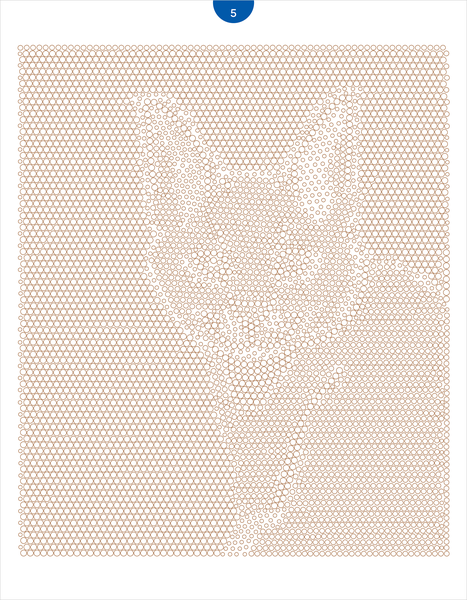 Dots noir & blanc animaux - 45 coloriages mystères