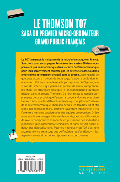 Le Thomson TO7, saga du premier micro-ordinateur grand public français