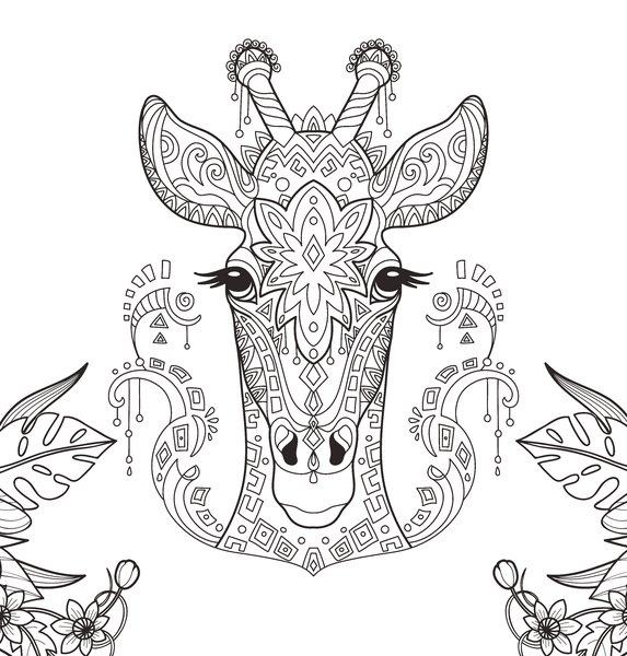 Savane sauvage - Coloriages pour me détendre
