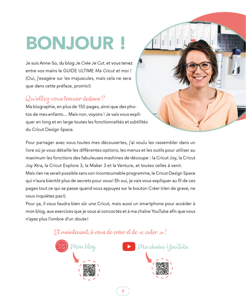 Ma Cricut et moi ! Nouvelle édition mise à jour
