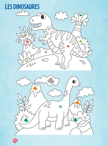 Mon gros livre de coloriage pour s'amuser partout, tout le temps !