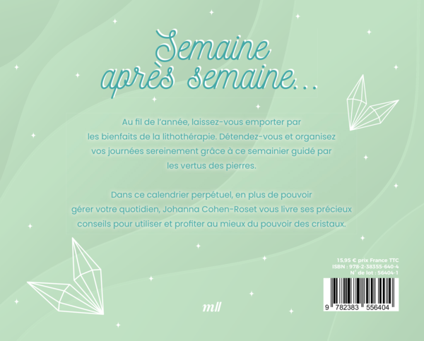Semainier de la lithothérapie