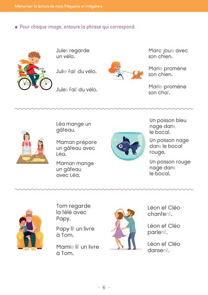 Mon cahier de lecture - 7-9 ans - Perfectionnement