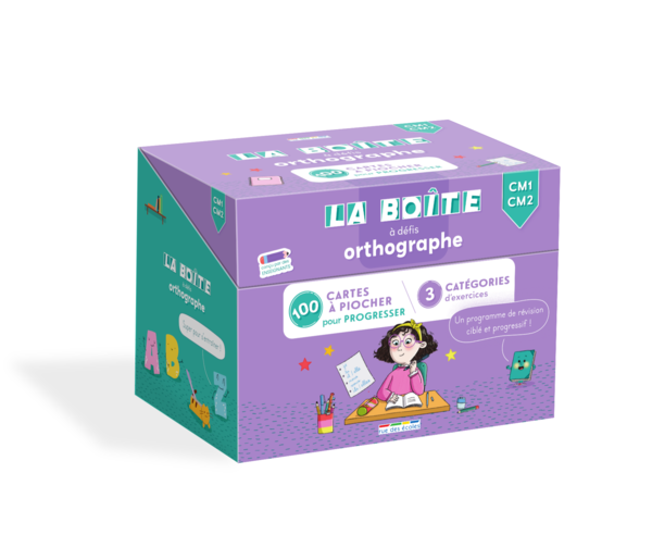 La boîte à défis - Orthographe - CM1-CM2