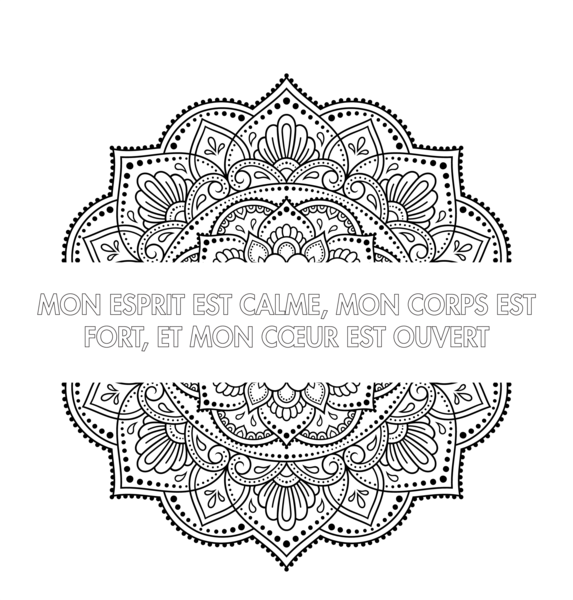 Mandalas et mantras à méditer - Coloriages pour me détendre
