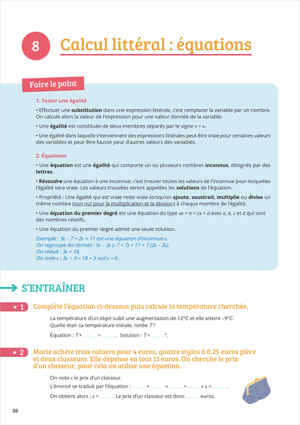 Prof particulier - Maths 4e
