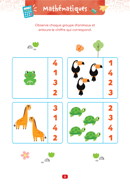 Mon cahier d'activités effaçables - MS