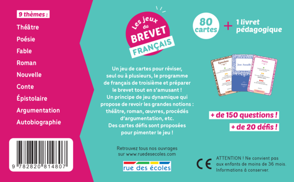 Les Jeux du Brevet : Français
