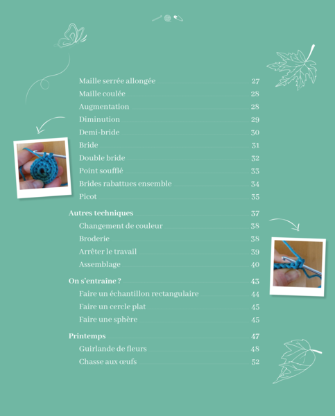 Mes créations au crochet