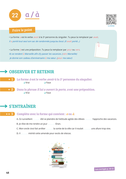 Prof particulier - Français 6e