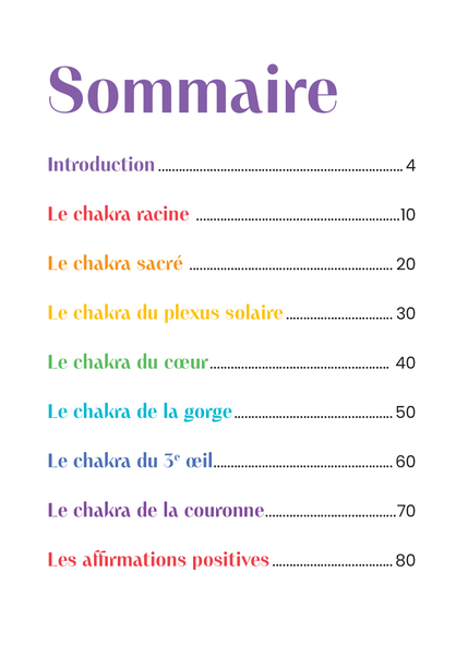 Coffret - Illuminer mes 7 chakras