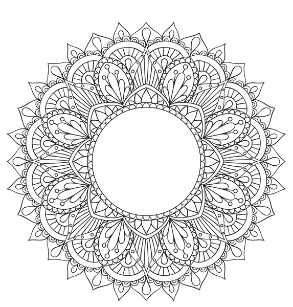 Géométrie sacrée - Coloriages pour me détendre
