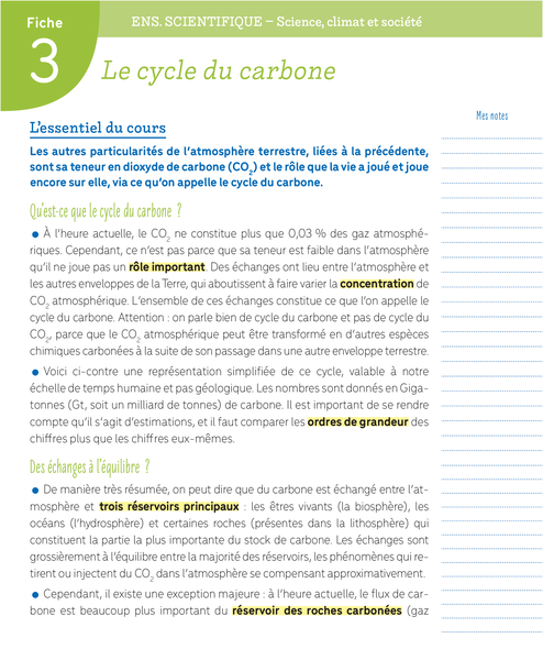 Boîte à fiches Bac - Tronc commun