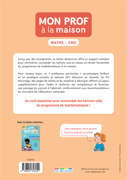 Mon prof à la maison - Maths CM2