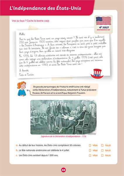 Mon prof à la maison - Anglais CM2