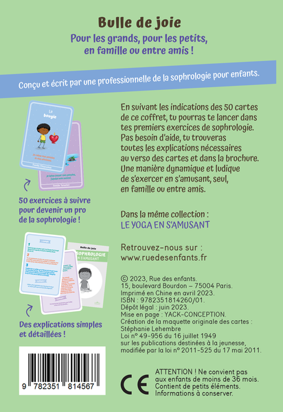 Coffret Bulle de joie - La sophrologie en s'amusant