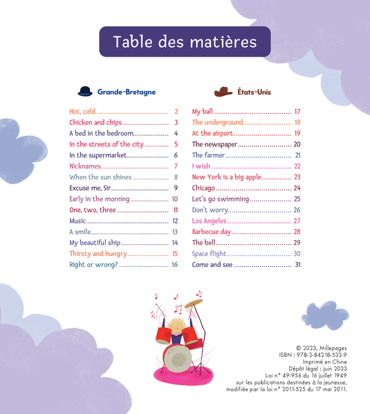 Mes chansons anglaises (le livre + la version audio)