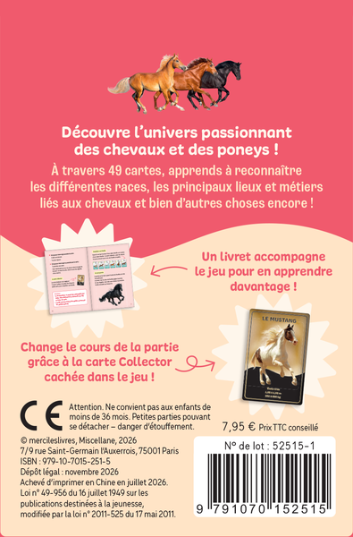 Mon jeu de 7 familles - Chevaux et poneys