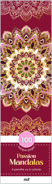Marque-pages - Passion mandalas - Édition premium
