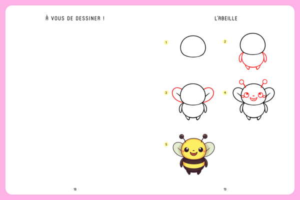 Mon coffret de dessin kawaï - Animaux
