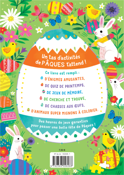 Mon super livre de jeux - Pâques