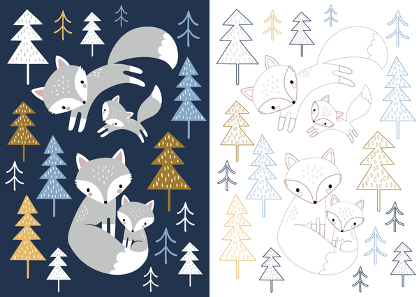 Mon beau cahier de coloriage : Noël