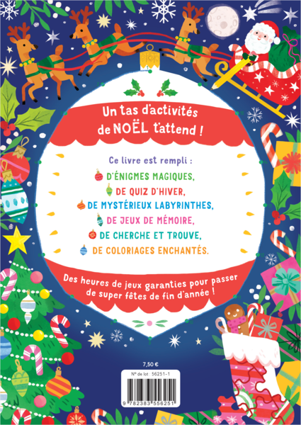 Mon super livre de jeux - Noël
