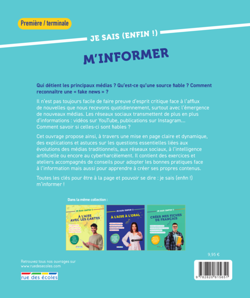 Je sais (enfin !) m'informer, Première et Terminale
