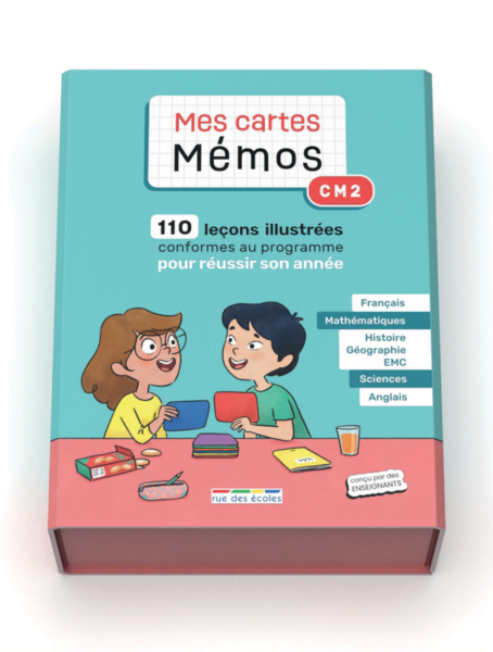 Mes cartes mémo CM2