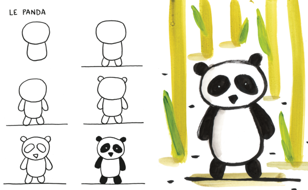 Facile de dessiner les animaux sauvages avec Barroux