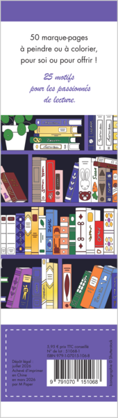 Marque-pages - Ma petite bibliothèque