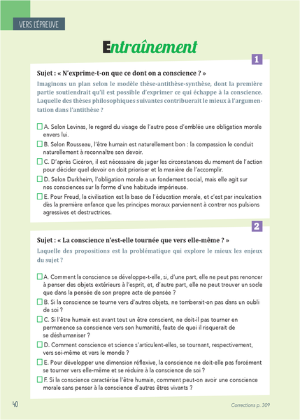Bac assuré - Philosophie Terminale