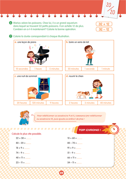 Mon prof à la maison - Maths CE1