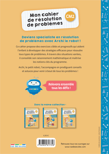 Mon cahier de résolution de problèmes CM2