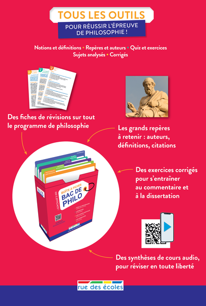 Boîte à fiches Bac - Philosophie
