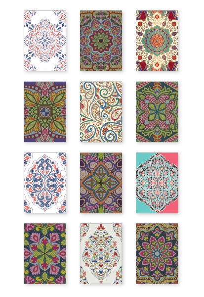 Mandalas - 20 cartes à colorier