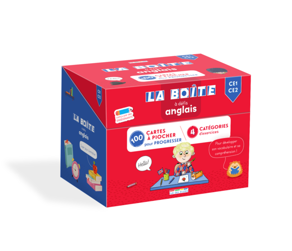 La boîte à défis - Anglais - CE1-CE2