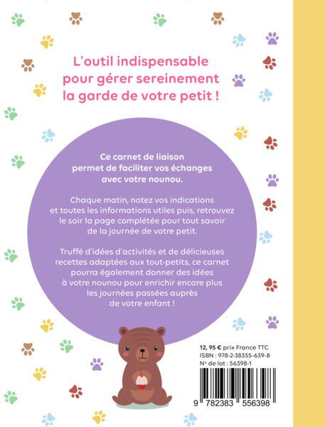 Carnet de liaison avec ma nounou