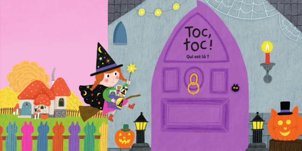 Toc, toc ! Qui est là ? - Vive Halloween !